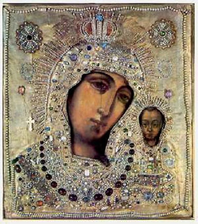 Казанская  икона  Божией  Матери