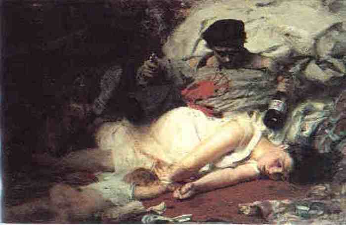 Алкоголь. Эрнст Филипп Захари (Philippe Zacharie), 1909