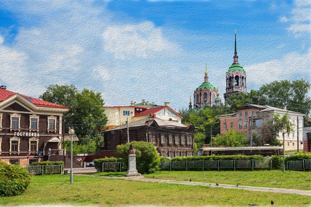 Томск, Никольская церковь, 1898-1936 гг.