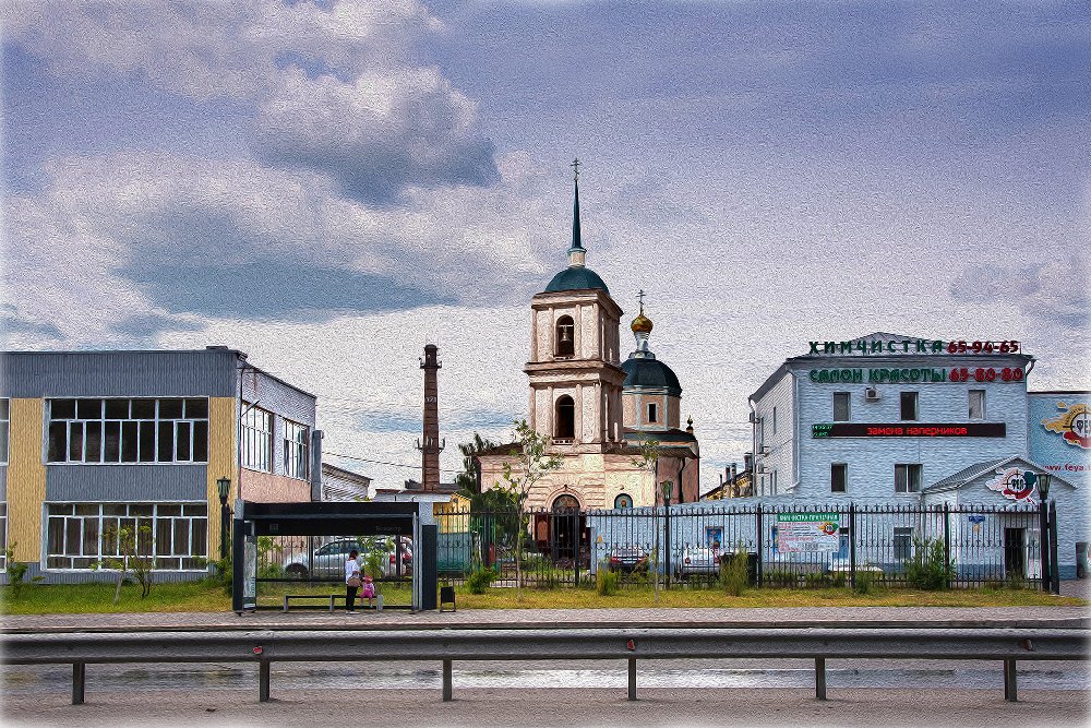 Томск, Вознесенская церковь, 1810-1940 гг.