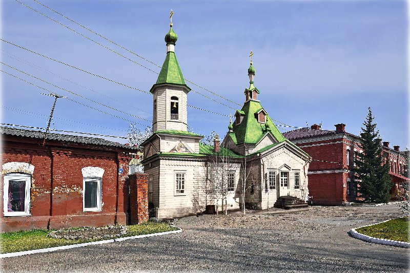 Томск, Спасская церковь при Центральной пересыльной тюрьме, 1873-1934 гг.