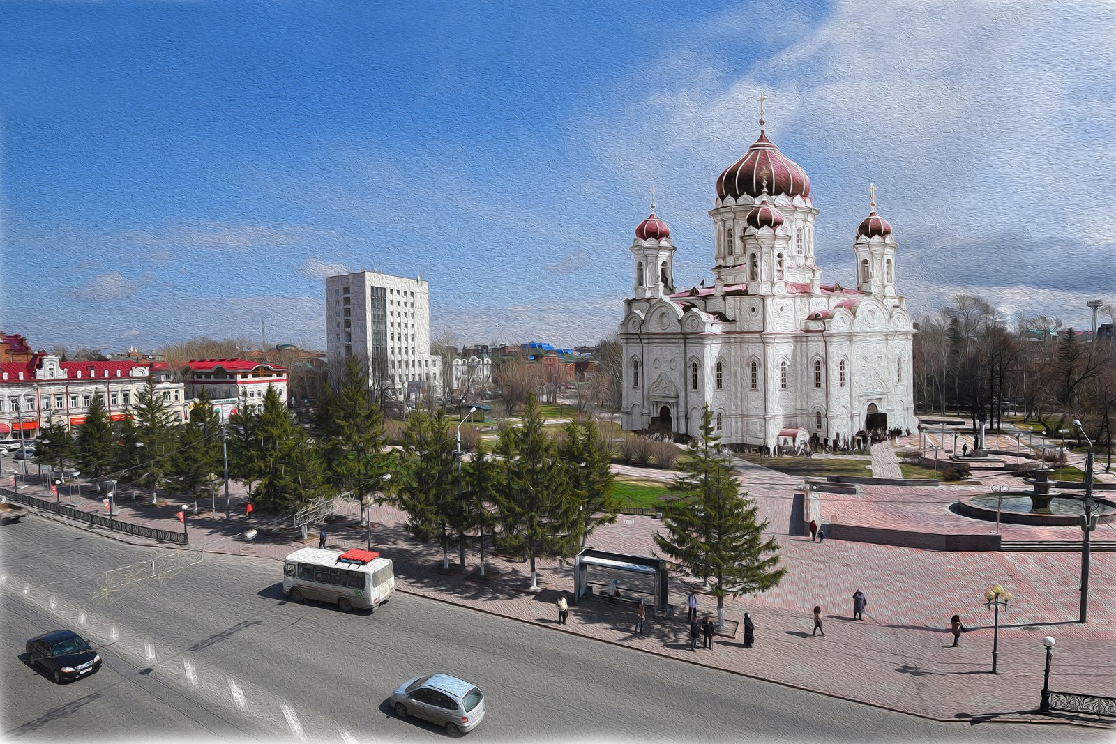 Томск, Троицкий кафедральный собор, 1900-1934 гг.