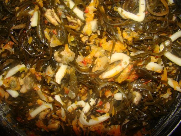 Солянка с дарами моря