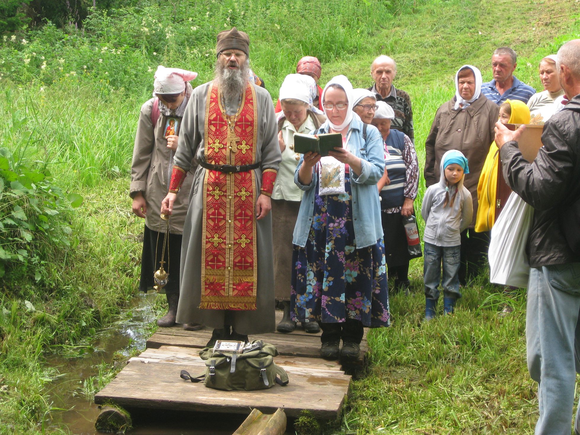 Освящение родника (Первый день крестного хода)