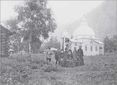 Братия Чулышманского монастыря. Фото 1915 г.