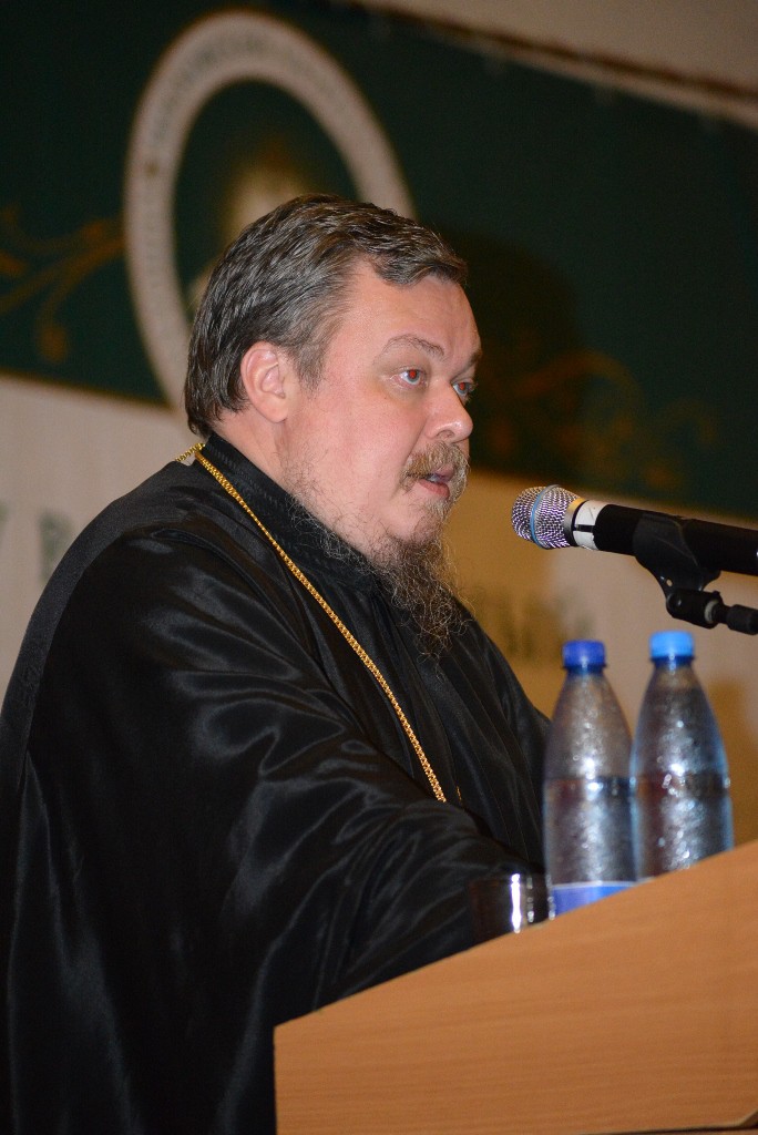 Протоиерей Всеволод Чаплин на V Всецерковном съезде епархиальных миссионеров 24 ноября 2014 года. Фото: Сергей Власов - Патриархия.Ru