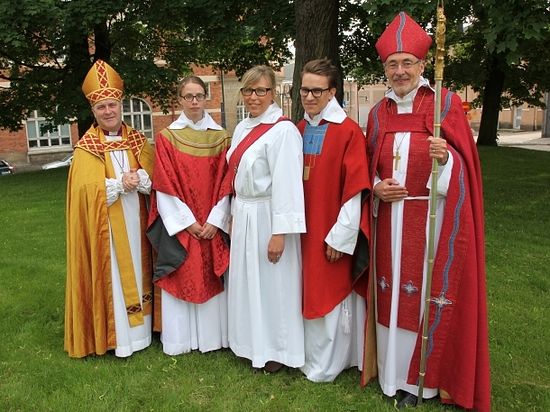 Епископы и священники Шведской церкви. Фото: Kyrkans Tidning