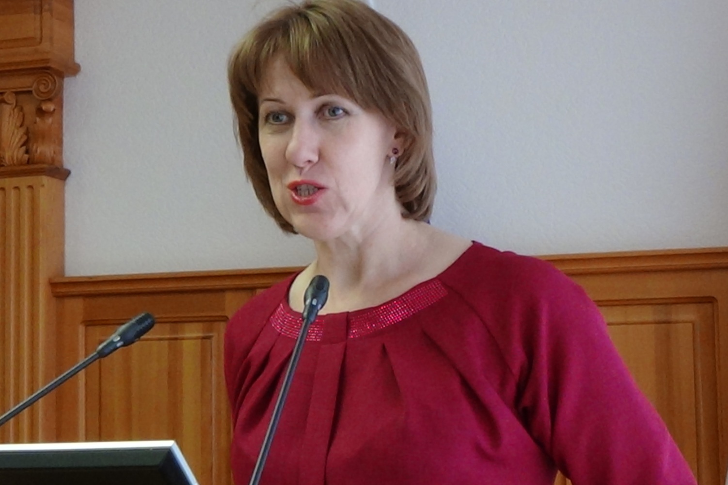 Ирина Грабцевич, начальник Департамента общего образования Томской области. Фото - Максим Степаненко