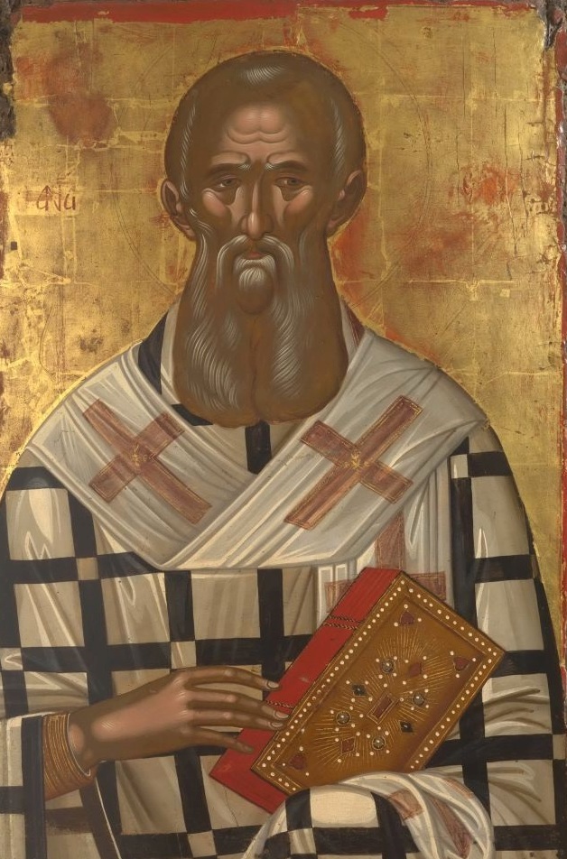 Святитель Афанасий Великий Александрийский. Икона, Музей Греческого института византийских и поствизантийских исследований, Венеция, XVI в.