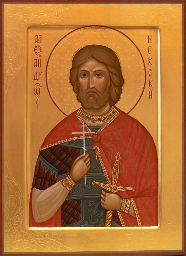 Александр Невский. Икона