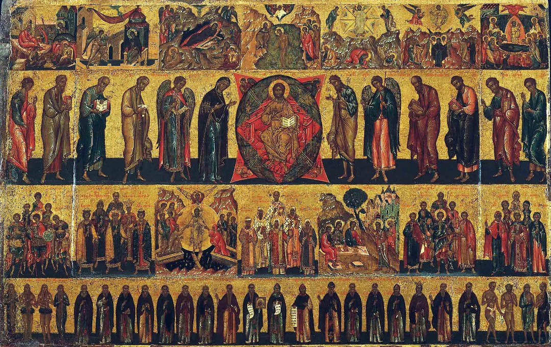 Икона Всех Святых от века Богу угодивших