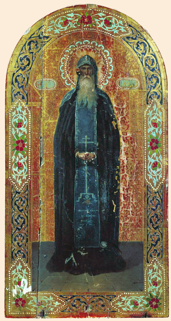 Преподобный Антоний Печерский. Икона