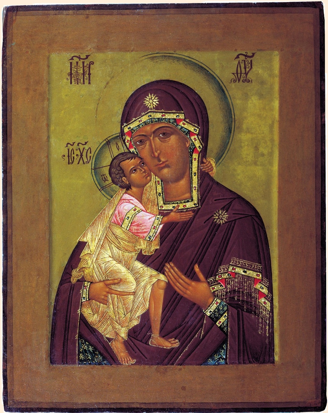 Икона Божией Матери Феодоровская, первая четверть XVII века