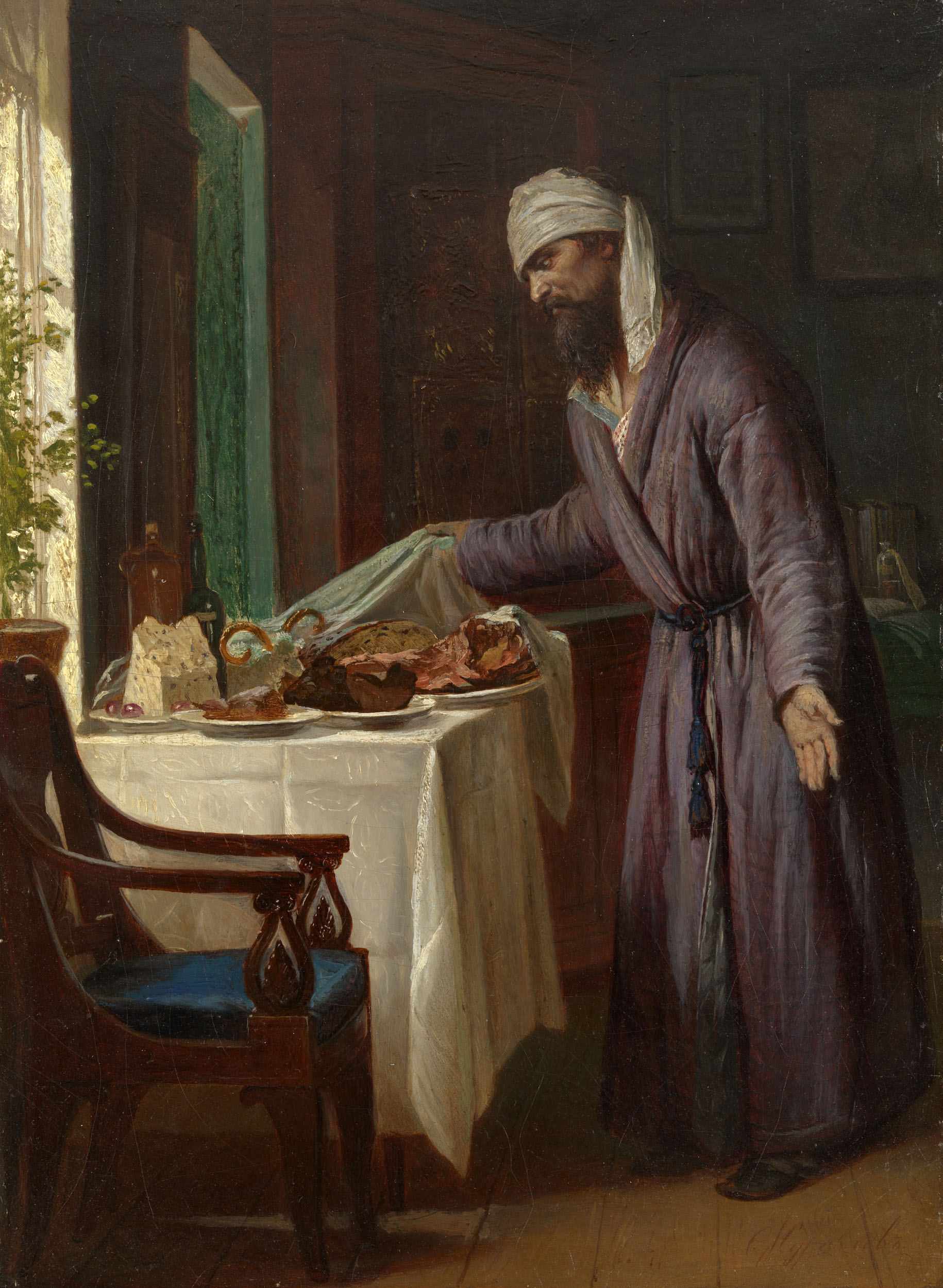 Пасхальное утро. Фирс Журавлев, 1901