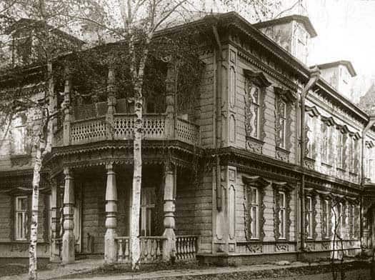 Москва. Староконюшенный переулок д.30., 1929 год. Здесь, в семье Ждановых, блаженная Матрона жила с 1942 по 1949 гг.