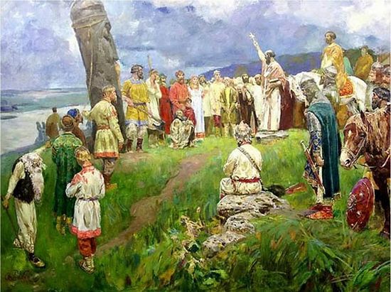 Станислав Бабюк. Свержение Перуна. Начало христианств