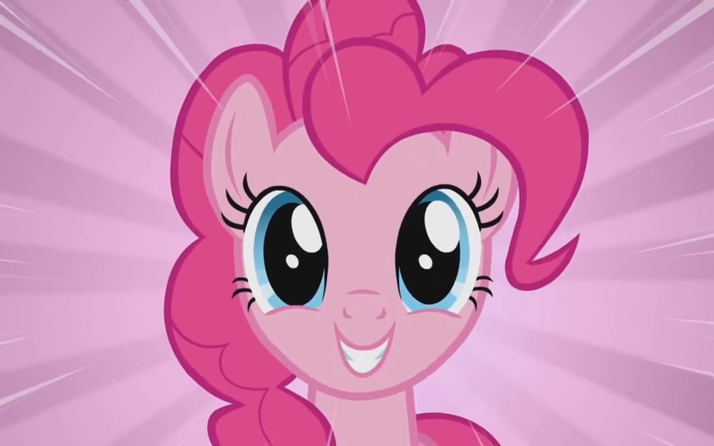 Пинки Пай (Pinkie Pie). Печет сладости и веселит других пони. Озорная и очень глупая
