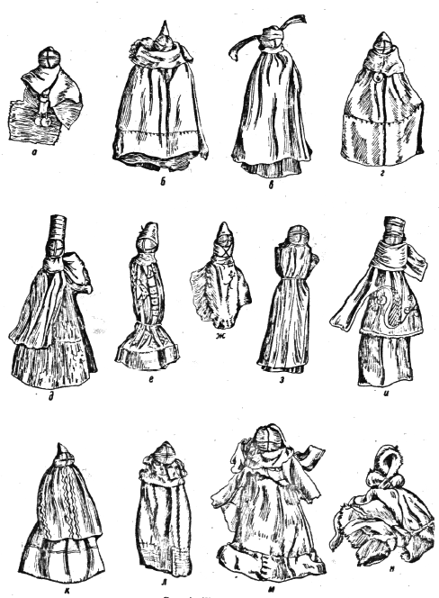 К середине XIX века обычай делать куклы, изображающие Йерех, был забыт, а сами представления о нём потеряли чёткость - в обиходе появились антропоморфные фигурки