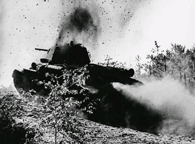 Курская битва. Т-34
