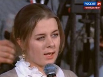 вопрос Александры Красногородской, журналистки радиостанции "Русская служба новостей"