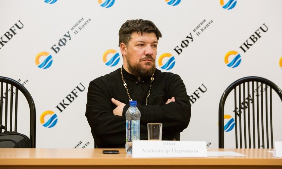 Священник Александр Пермяков, руководитель Миссионерского отдела Калининградской епархии