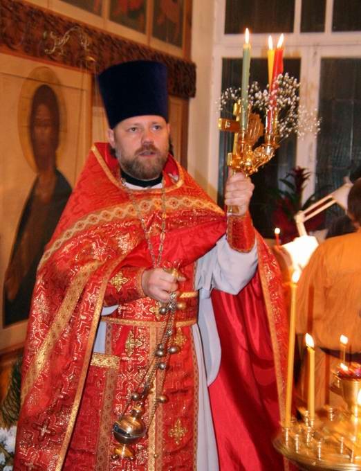 Протоиерей Евгений Воронков, настоятель храма преподобного Сергия Радонежского г. Томска
