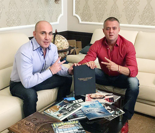 Владельцы "ПФ Финанс" Даниэль Полонский и Эдуард Филбгер
