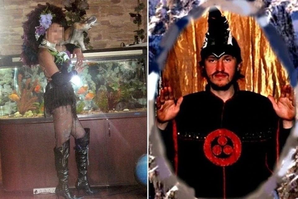 Таким Константин Руднев (справа) и его "жрицы" был самом начале пути