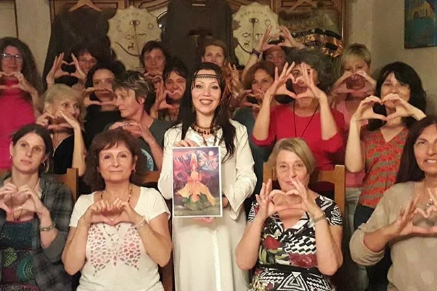 Шаманка Татьяна Ершова на семинаре