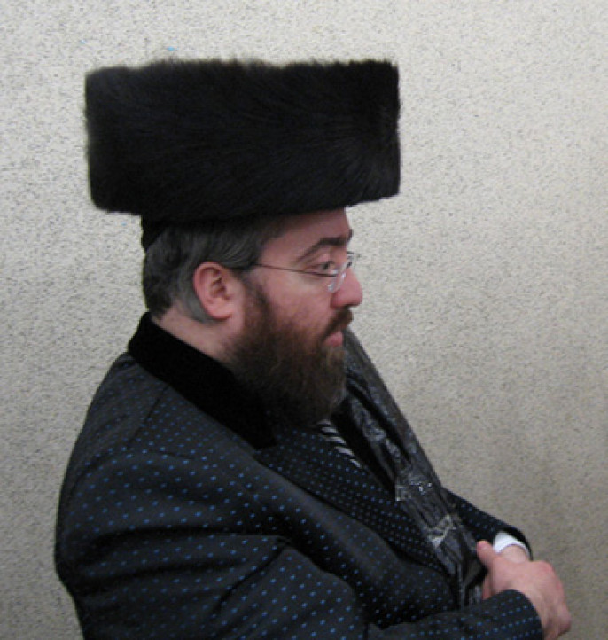Хасидский раввин в штраймле