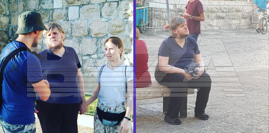 Андрей Попов и Ирина Шевченко в Израиле, 2019 год