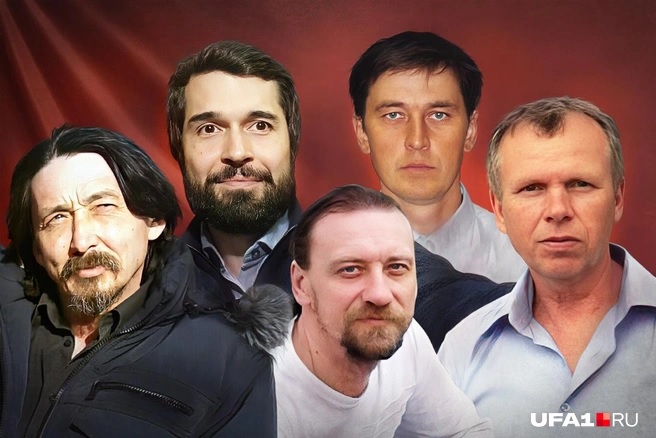На фото - некоторые герои нашей статьи - Альберт Бухарметов, Айбулат Аиткулов, Наиль Гизетдинов, Максим Гороховский, Валерий Петров. Коллаж: Полина Авдошина