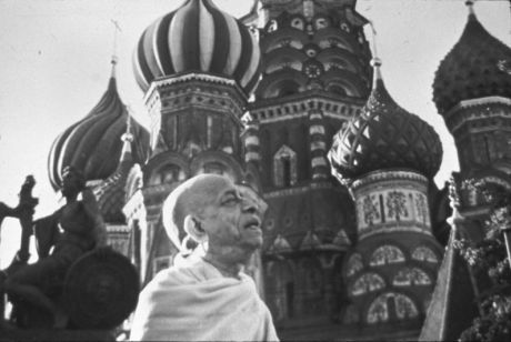 Его "Божественная Милость" Шри Шримад Свами Бхактиведанта Шрила Прабхупада в Москве
