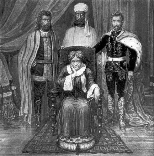 Елена Блаватская, Кут Хуми, Сен Жермен и Эль Мория