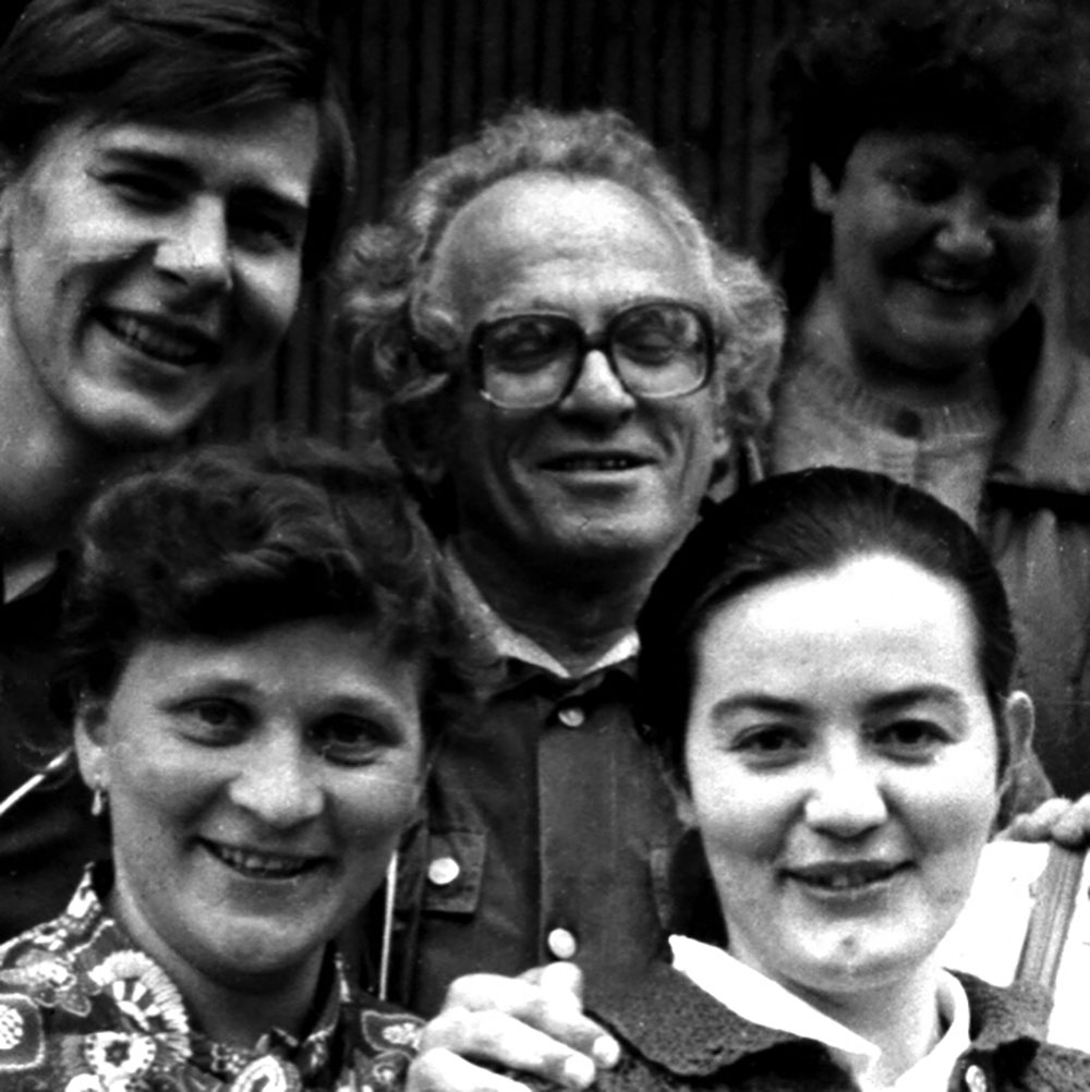 Виктор Столбун (в центре). Фото из архива Анны Чедии Сандермоен