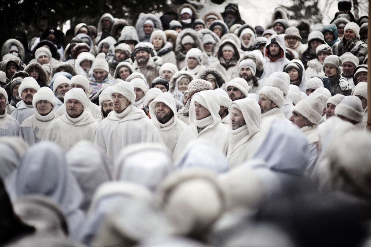 14 января 2011 года, Обитель Рассвета, Красноярский край. Последователи Виссариона
